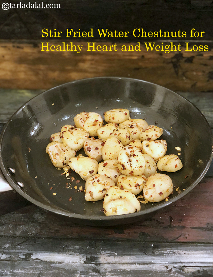 स्टेप 12 – <strong>स्वस्थ दिल और वजन घटाने के लिए सिंघाड़ा स्टर फ्राई …