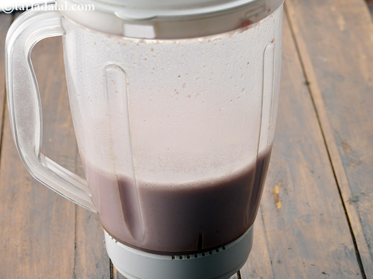 Step 7 – Blend it until smooth and frothy.&nbsp;Pour <strong>strawberry milkshake |&nbsp;Indian style strawberry milkshake without ice cream&nbsp;|&nbsp;yummy …