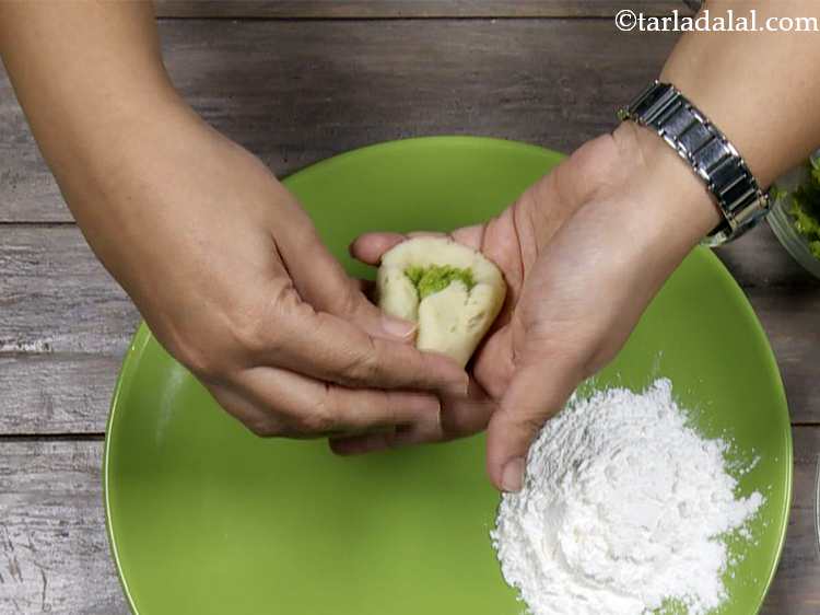 Step 14 – Bring all the sides together and seal it completely.