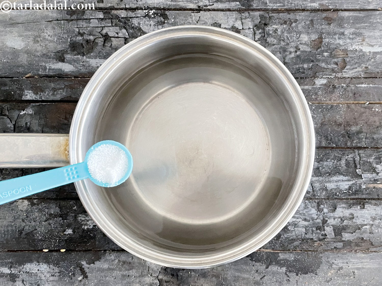 Step 5 – Add some salt.