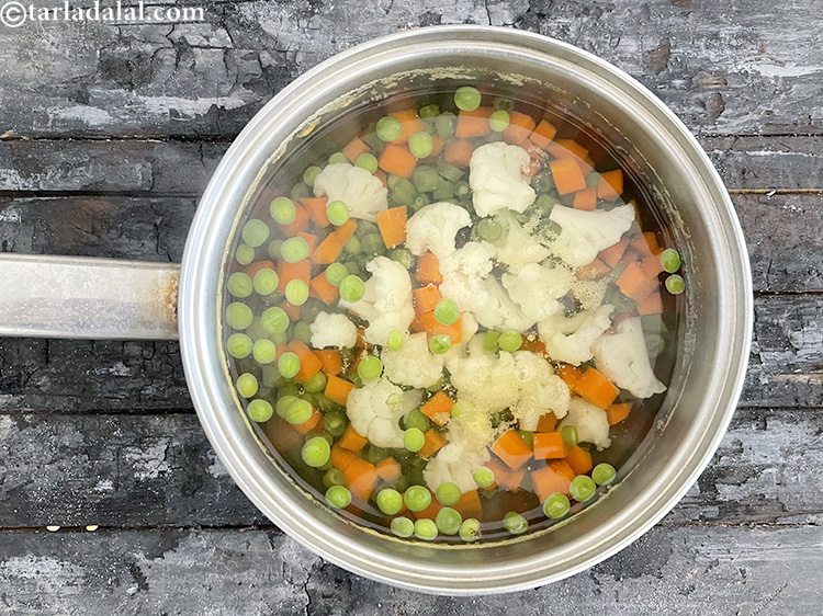 Step 7 – Boil for 10 to 12 minutes or till they are soft.