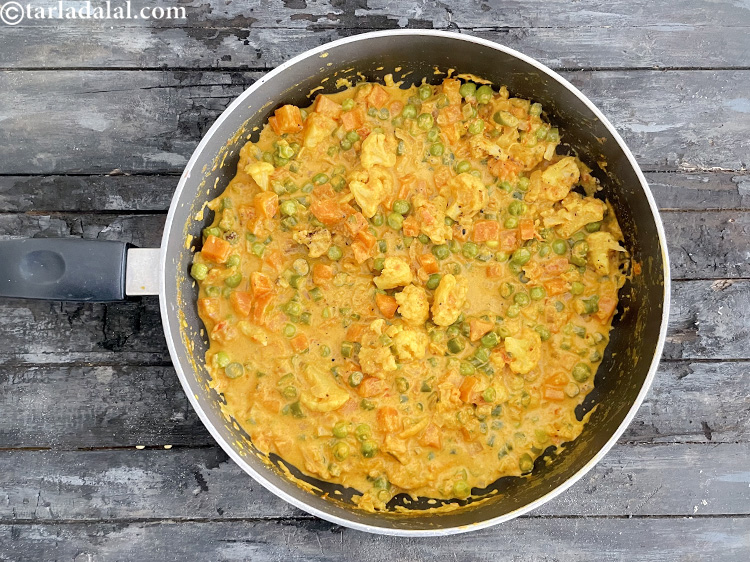 Step 41 – Cook on a medium flame for 1 more minute, while stirring occasionally.