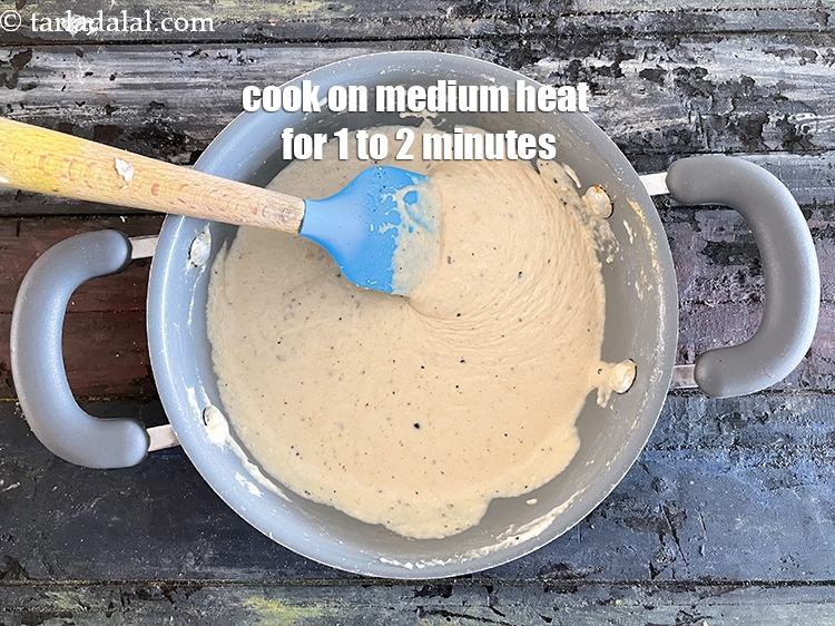 Step 18 – Cook on a medium flame for 1 to 2 minutes, while stirring occasionally.