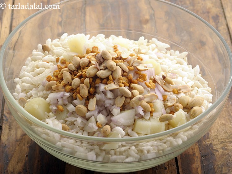 Step 14 – Add roasted peanuts.