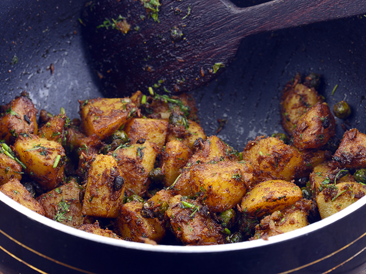 Step 24 – Cook on a medium flame for 1 minute, while stirring occasionally.