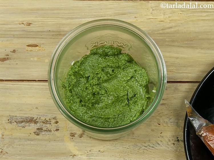 Step 24 – Using a small spoon spread it evenly.