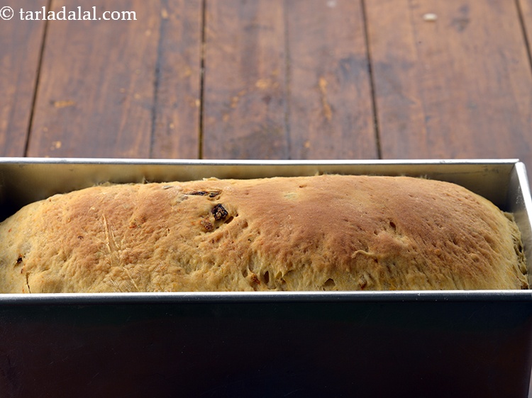Step 49 – To bake<strong> sundried tomato loaf</strong>, pre-heat an oven at 200&deg;C (400&deg;F) for 10 minutes. Lower …
