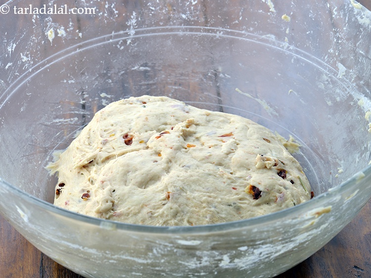 Step 43 – Knead very well for at least 3 to 4 minutes.