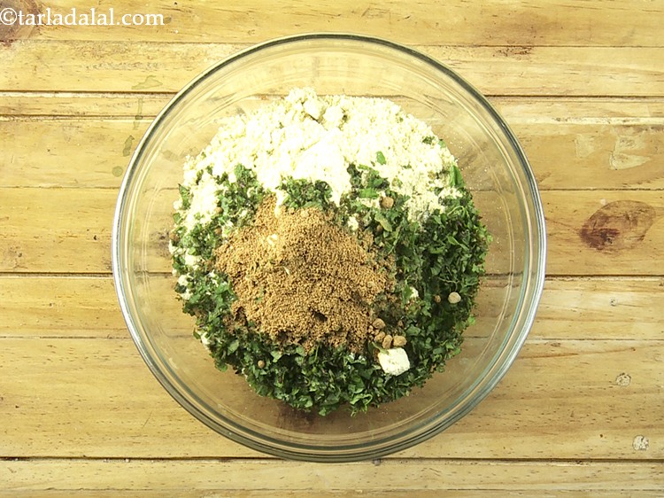 Step 18 – Add the chaat masala. I make use of homemade spice blends. You can also make …