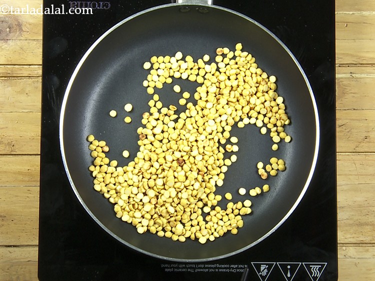 Step 4 – Dry roast on a medium flame for 6 to 7 minutes or till they are …