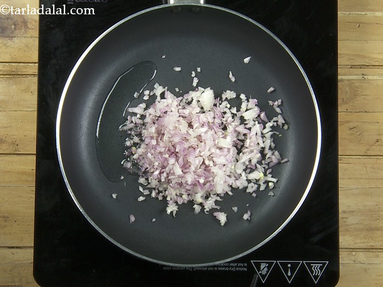 Step 8 – Add the onions.
