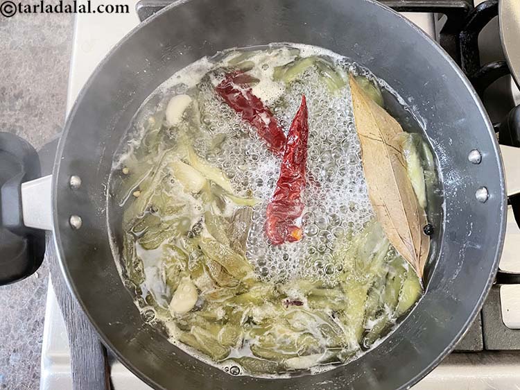 स्टेप 18 – खाना पकाने के 20 मिनट बाद यह ऐसा दिखता है।