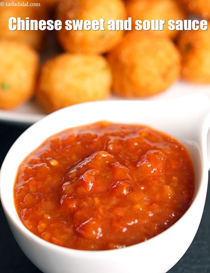 Step 14 – Serve <strong>sweet and sour sauce</strong> with any tikkis or kebabs or starter.