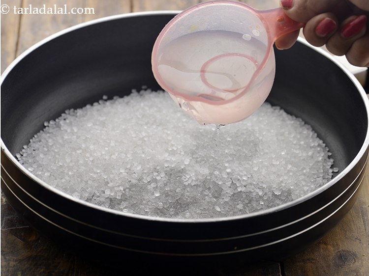 Step 6 – Add 1 cup of water.