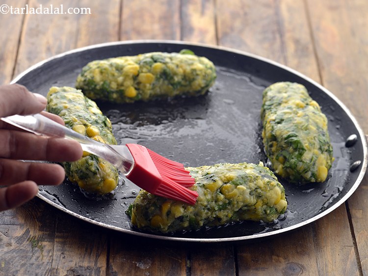 Step 35 – Put 1 tbsp of oil. If you have a small tava then cook the&nbsp;<strong>sweet corn …