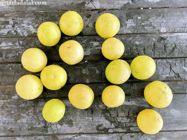 Step 3 – This is what the lemons look like.
