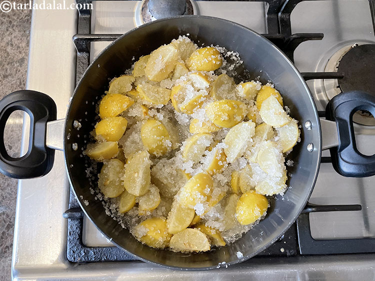 Step 26 – Cook on a medium to slow flame for 22 minutes, while stirring continuously. This is …