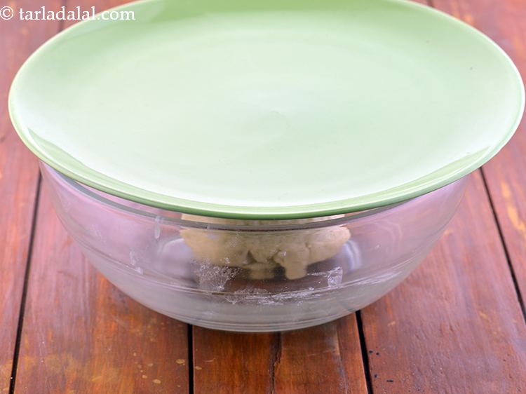 Step 10 – Cover the bowl with a lid and keep aside for 15 minutes.