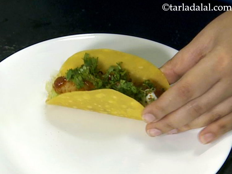 Step 10 – Sprinkle ? tsp of coriander and ? tsp cumin seeds powder evenly over it. A …