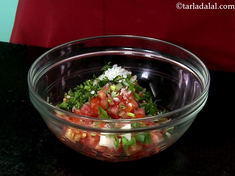 Step 18 – Very little sugar to balance the sourness of tomatoes.