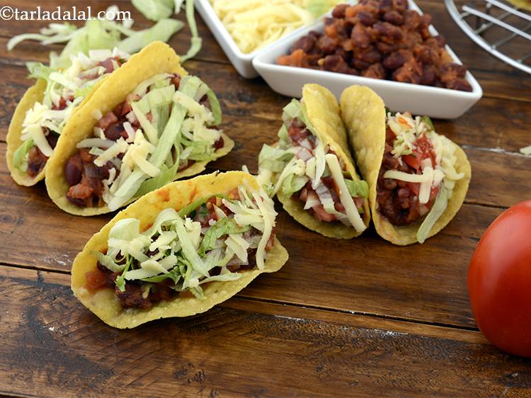 Step 27 – <div> Repeat with the remaining taco shells.&nbsp;<strong>Mexican Tacos</strong>&nbsp;are ready to serve!</div> <div> For parties you …