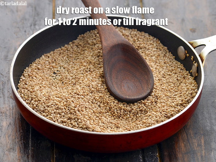 Step 16 – Dry roast on a slow flame for 1 to 2 minutes or till fragrant. Alternatively, …