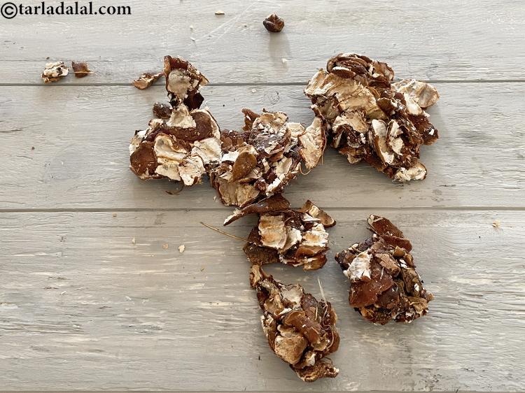 Step 3 – This recipe makes use of dried tamarind and not fresh tamarind.