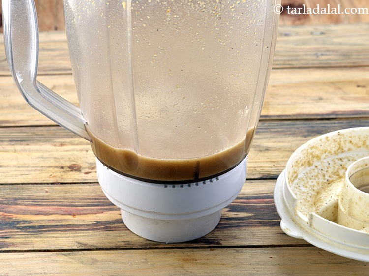 Step 29 – Blend till smooth.