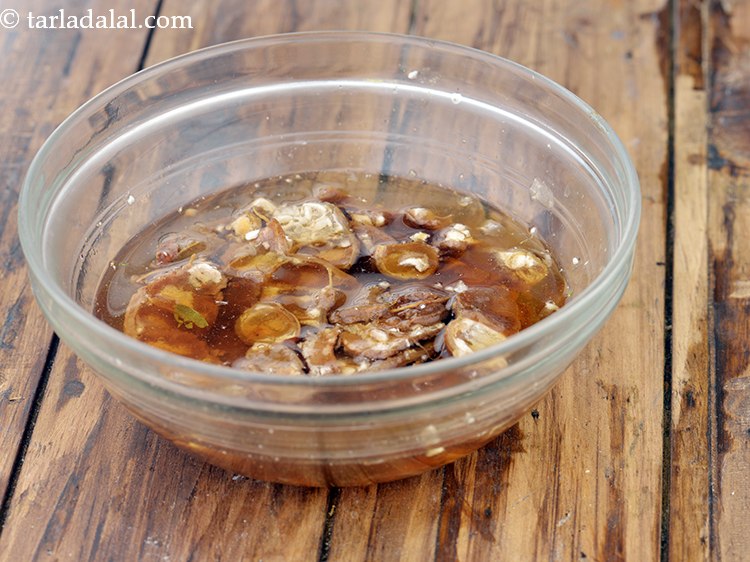 Step 16 – Add &frac12; cup warm water to it.&nbsp;