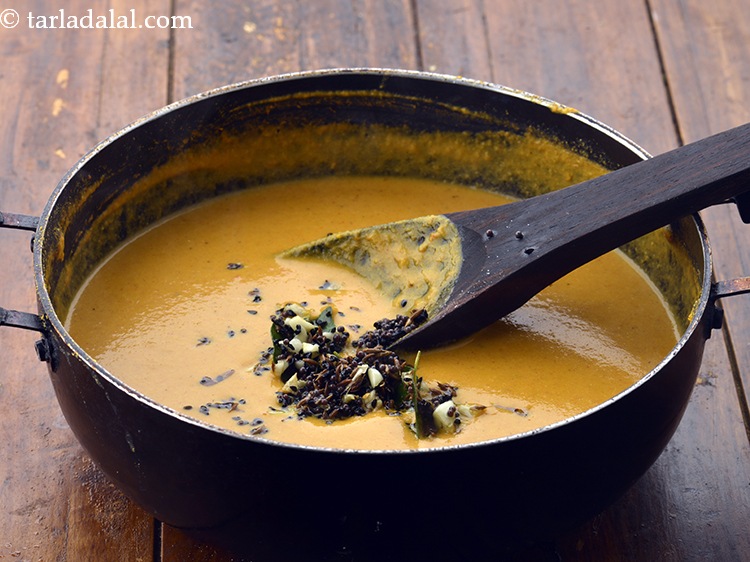 Step 37 – Pour the above tempering on the tomato mixture.