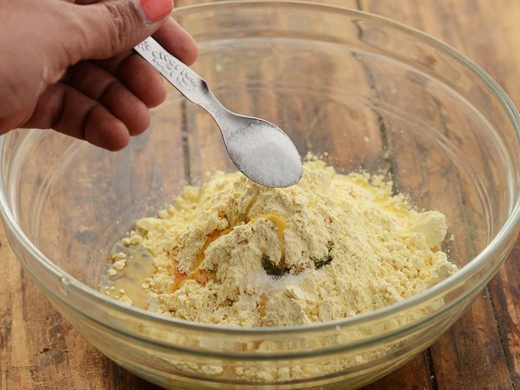 Step 12 – Add oil and salt. To make <strong>authentic paneer tikka,</strong> make use of mustard oil instead …