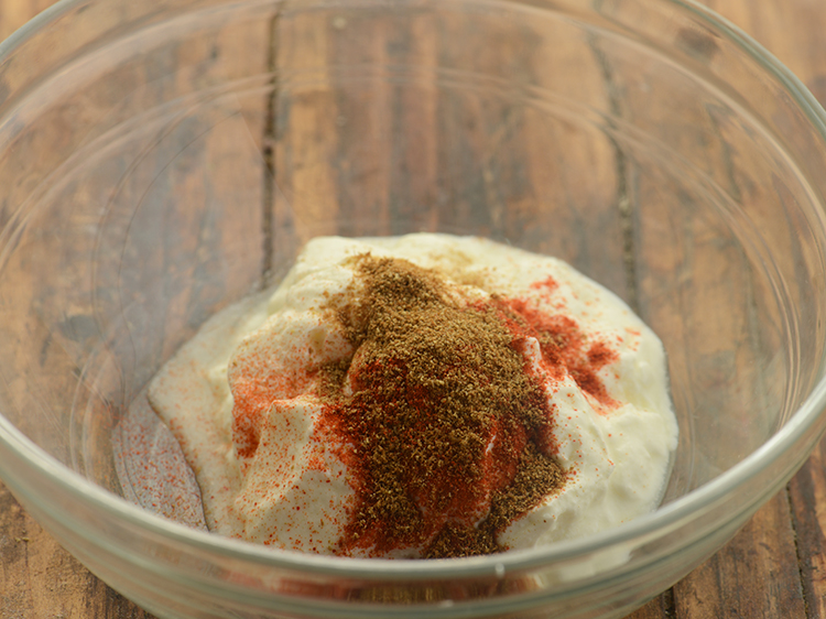 Step 5 – Add roasted cumin seeds powder.