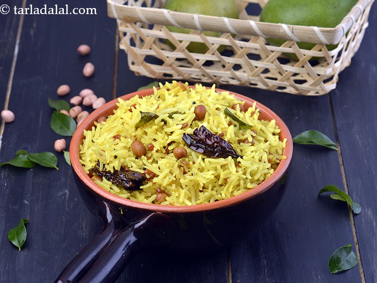 Step 25 – Serve <strong>raw mango rice recipe | tangy kachi keri rice | mangai sadam | raw …