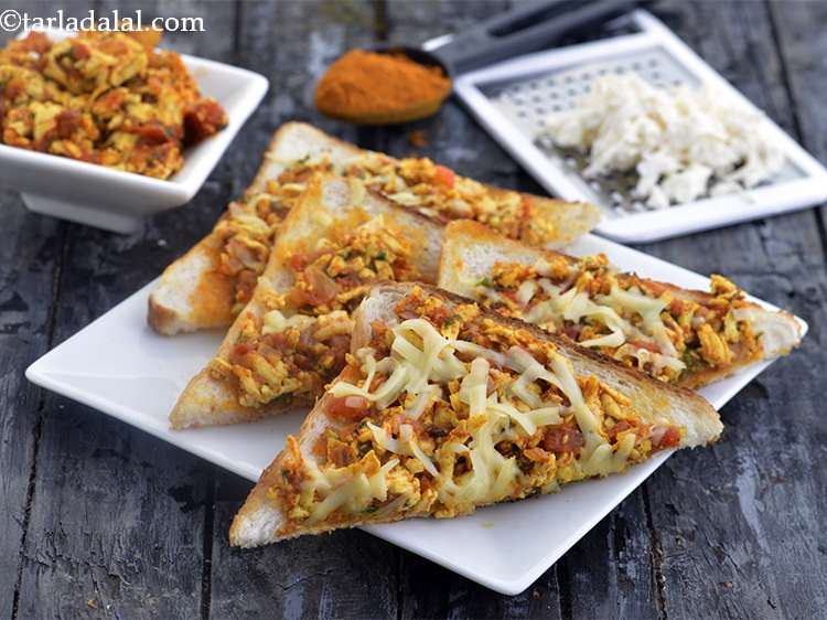 Step 17 – Serve the <strong>Tava Paneer Cheese Toast</strong> immediately with tomato ketchup. It is a perfect tea-time …