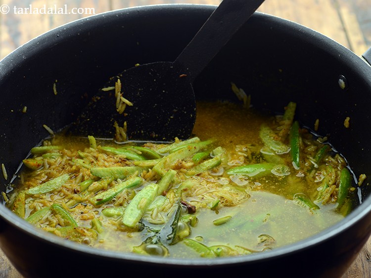 Step 29 – Add 2 cups of hot water. I generally follow the ratio of 1:2 i.e 1 …