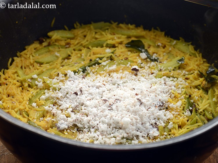 Step 31 – Add the coconut.