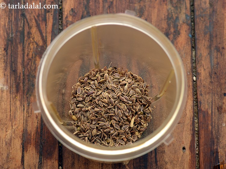 Step 6 – Add caraway seeds.