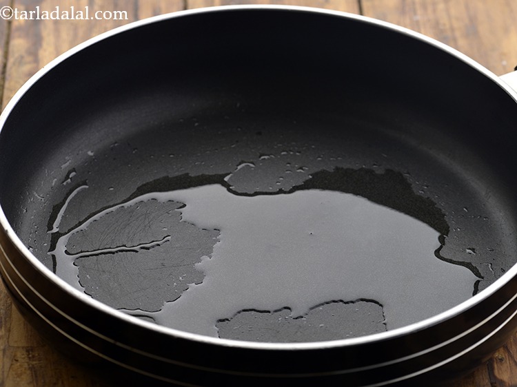 Step 12 – For making the <strong>Thai Red Curry</strong>, heat the oil in a broad non-stick pan. Coconut …