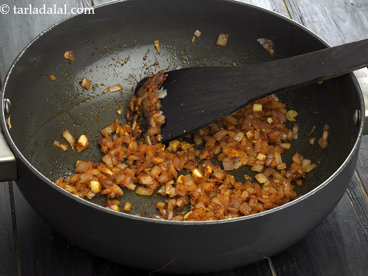 Step 22 – Saut&eacute; on a medium flame for 3 minutes. You will thouroughly enjoy the aroma of …