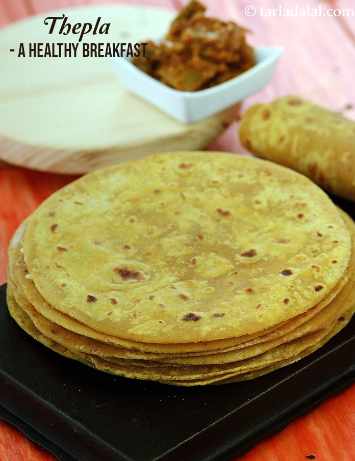 Step 21 – <strong>&nbsp;Gujarati plain thepla |&nbsp;thepla &nbsp;| healthy sada thepla |&nbsp;</strong>&nbsp;is a nourishing&nbsp;<a href="https://www.tarladalal.com/recipes-for-gujarati-breakfast-1213">Gujarati breakfast</a>, which makes …