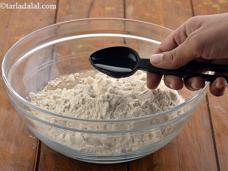 Step 3 – Add the oil into it.&nbsp;This will also help in preventing the dough from drying out …