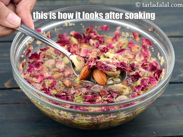 Step 19 – This is how it looks after soaking.