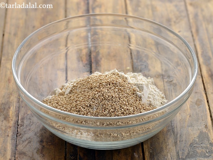 Step 3 – Next add the sesame seeds. They will provide an amazing crunch and nutty flavour to …