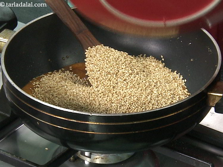 Step 14 – Switch off the flame at this stage. This is necessary to avoid the jaggery from …