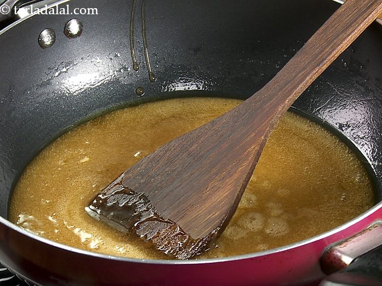 Step 7 – <p>Mix well and cook on a slow flame for 4 minutes, while stirring continuously. The …