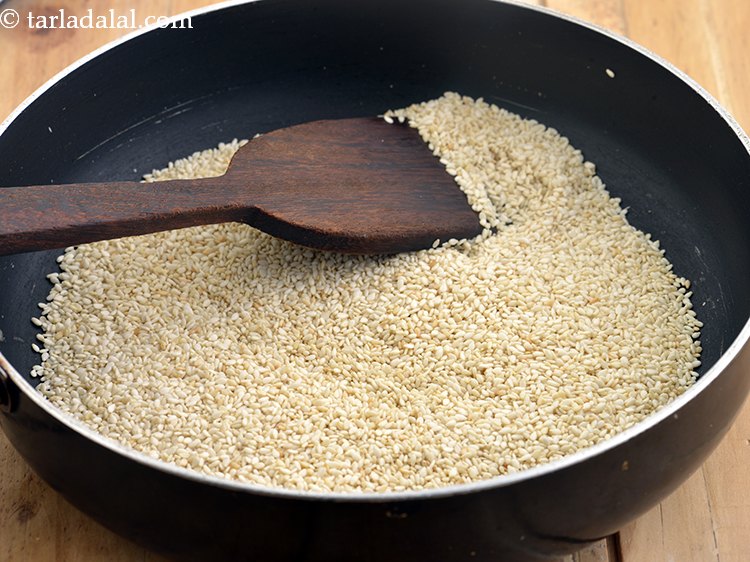 Step 4 – Dry roast them on a slow flame for 2 minutes. This is to get rid …