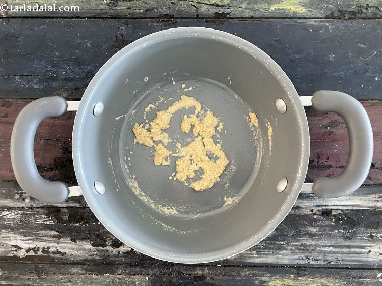 Step 29 – Pay close attention to saut&eacute;ing wheat flour&nbsp;as it tends to burn quickly.&nbsp;