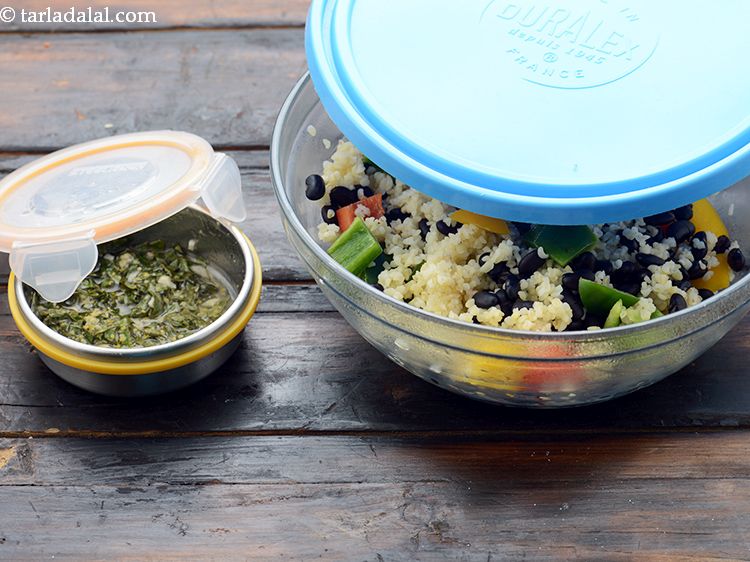 Step 39 – You can carry this to work with the dressing in a separate container.