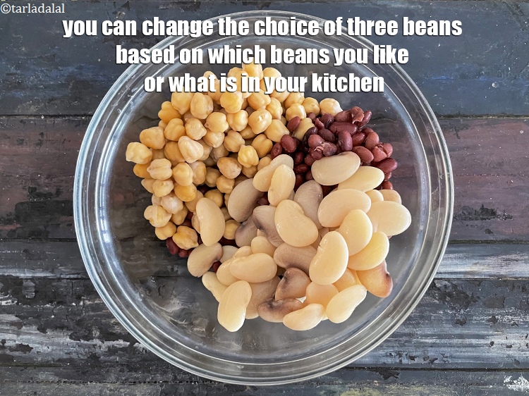 Step 48 – You can change the choice of three beans based on which beans you like or …