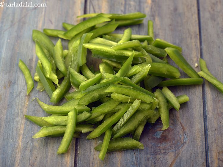 Step 24 – We have used red capsicum as it has a pleasing sweet taste. But if you …